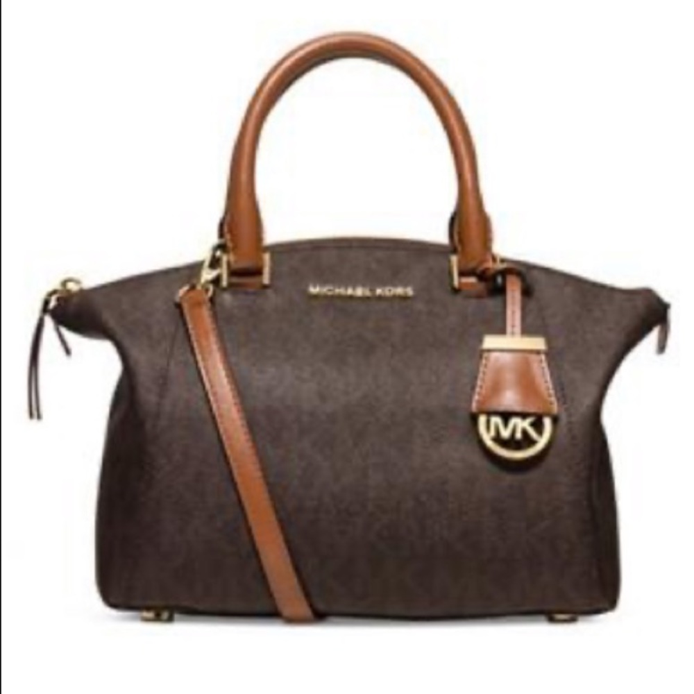 MK Large Riley Satchel